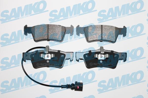 Samko 5SP1284 - Brake Pad Set, disc brake parts5.com