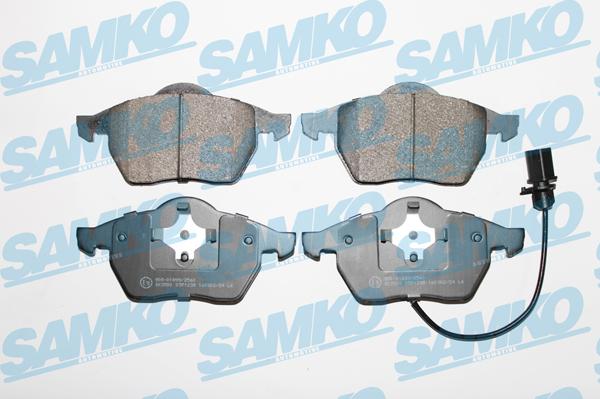 Samko 5SP1238 - Σετ τακάκια, δισκόφρενα parts5.com