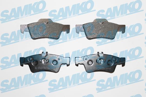 Samko 5SP1232 - Sada brzdových platničiek kotúčovej brzdy parts5.com