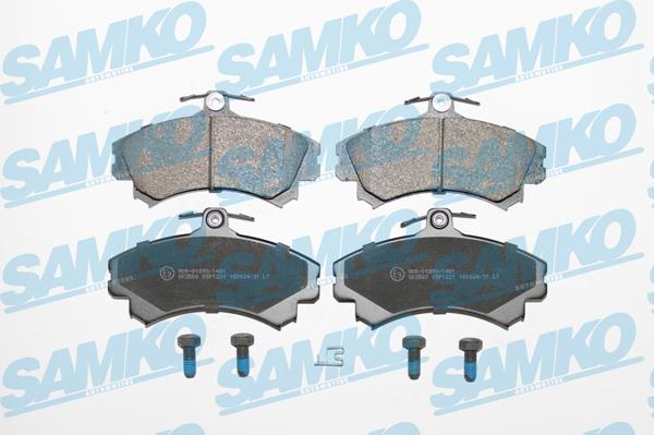 Samko 5SP1221 - Set placute frana,frana disc parts5.com