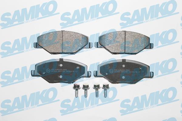 Samko 5SP1795 - Σετ τακάκια, δισκόφρενα parts5.com