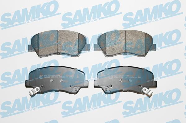 Samko 5SP1744 - Zestaw klocków hamulcowych, hamulce tarczowe parts5.com