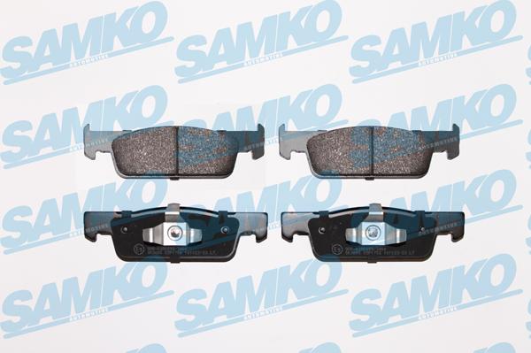 Samko 5SP1702 - Fren balata seti, diskli fren parts5.com