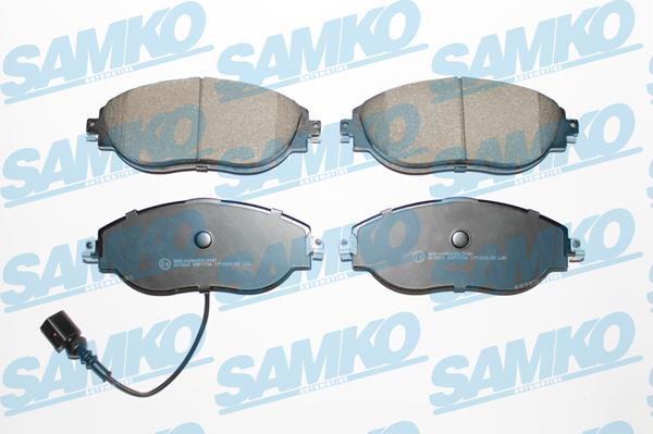 Samko 5SP1734 - Brake Pad Set, disc brake parts5.com