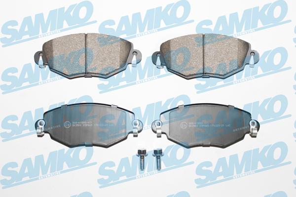 Samko 5SP865 - Set placute frana,frana disc parts5.com