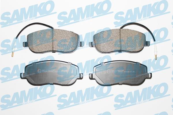 Samko 5SP831 - Σετ τακάκια, δισκόφρενα parts5.com