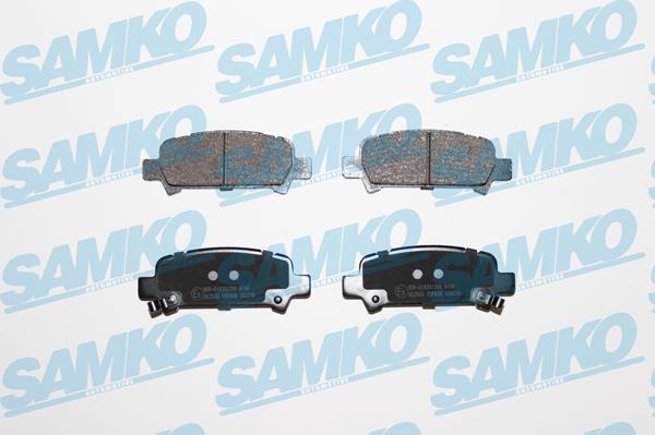 Samko 5SP838 - Kit de plaquettes de frein, frein à disque parts5.com