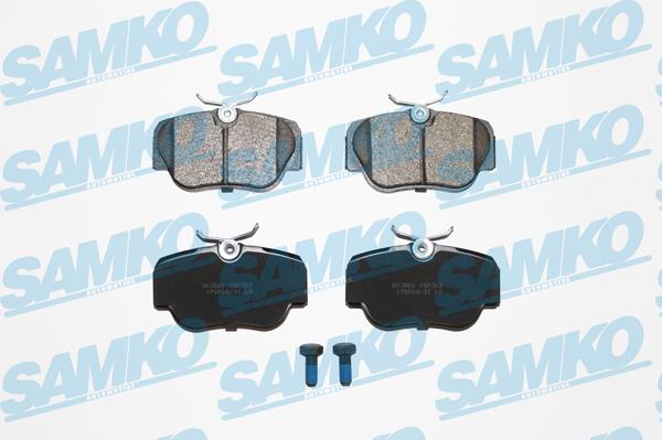 Samko 5SP302 - Σετ τακάκια, δισκόφρενα parts5.com