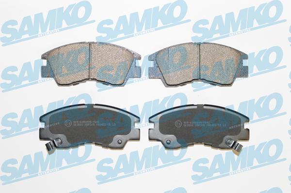 Samko 5SP315 - Fékbetétkészlet, tárcsafék parts5.com