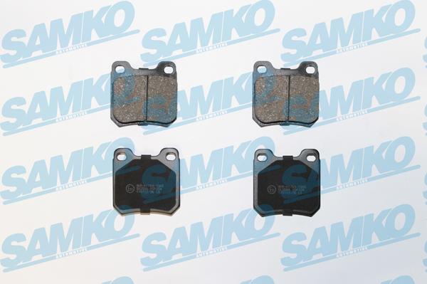 Samko 5SP334 - Set placute frana,frana disc parts5.com