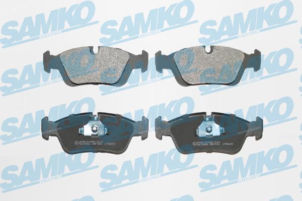 Samko 5SP331 - Set placute frana,frana disc parts5.com