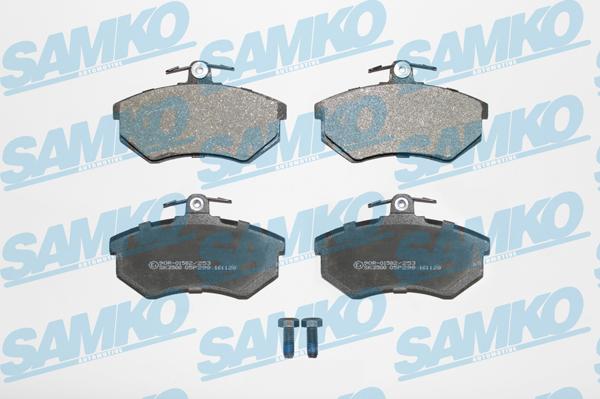 Samko 5SP299 - Sada brzdových destiček, kotoučová brzda parts5.com