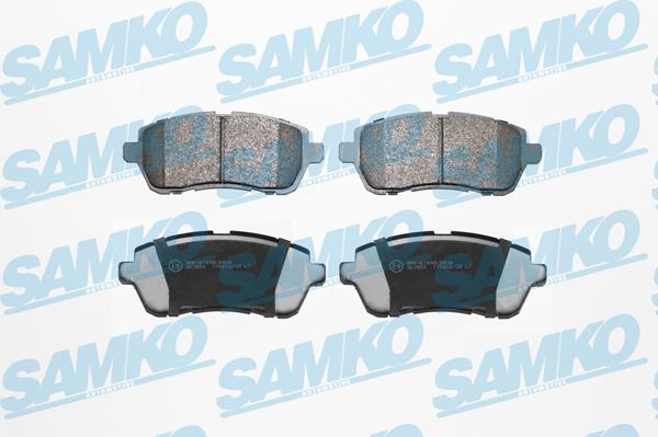 Samko 5SP2045 - Brake Pad Set, disc brake parts5.com