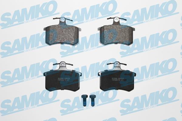 Samko 5SP215 - Σετ τακάκια, δισκόφρενα parts5.com