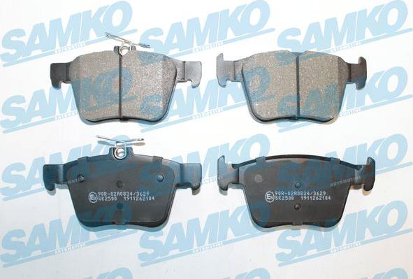 Samko 5SP2104 - Тормозные колодки, дисковые, комплект parts5.com