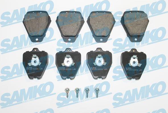 Samko 5SP2101 - Komplet kočnih obloga, disk kočnica parts5.com