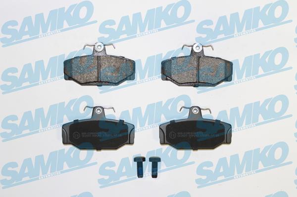 Samko 5SP217 - Brake Pad Set, disc brake parts5.com