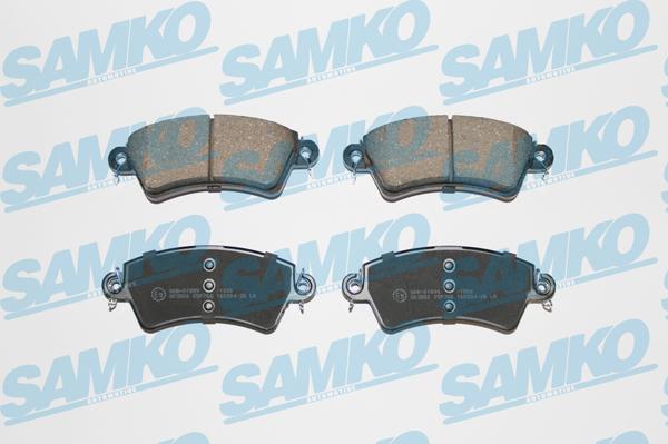 Samko 5SP766 - Тормозные колодки, дисковые, комплект parts5.com