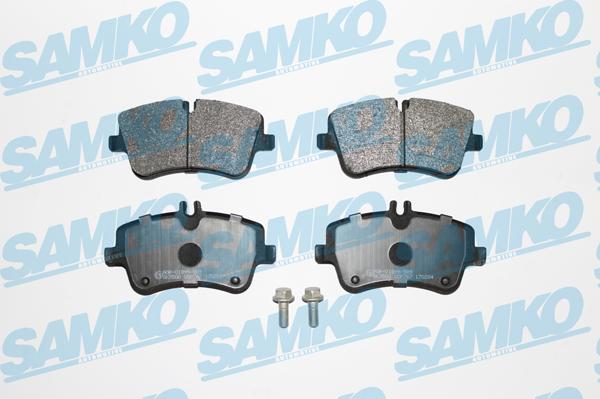 Samko 5SP767 - Brake Pad Set, disc brake parts5.com