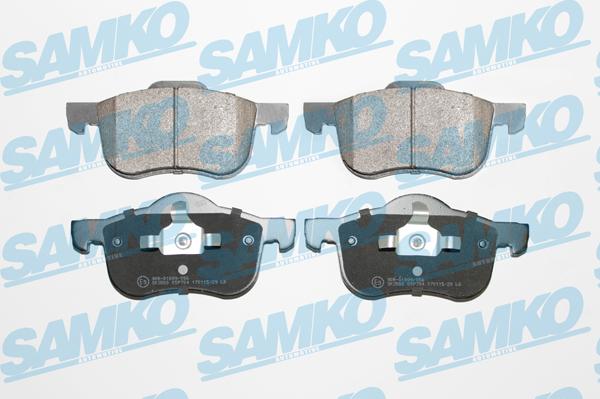 Samko 5SP704 - Set placute frana,frana disc parts5.com