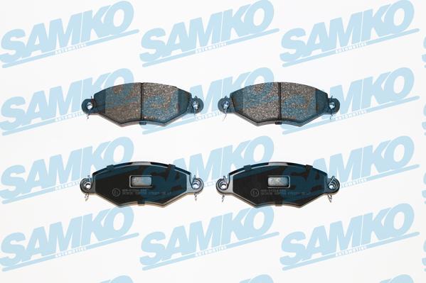 Samko 5SP708 - Brake Pad Set, disc brake parts5.com