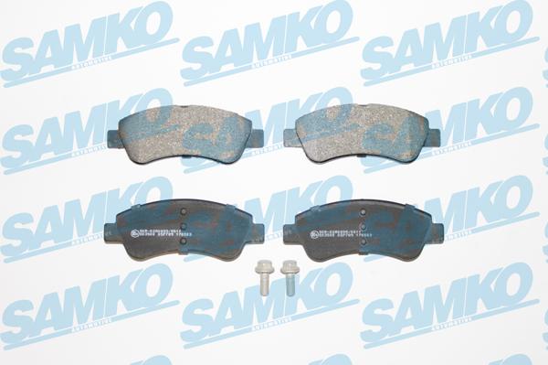 Samko 5SP789 - Fékbetétkészlet, tárcsafék parts5.com