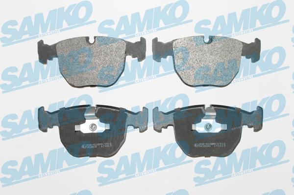 Samko 5SP771 - Brake Pad Set, disc brake parts5.com