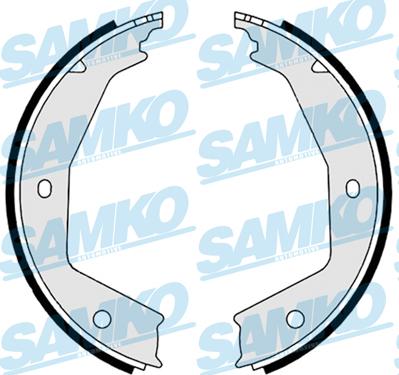 Samko 89060 - Sada brzdových čelistí parts5.com