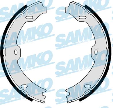 Samko 89020 - Garnitura zavorne celjusti parts5.com