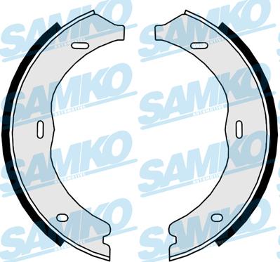 Samko 89720 - Fékpofakészlet parts5.com