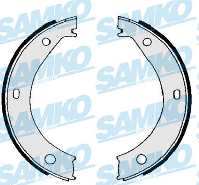 Samko 84690 - Set saboti frana parts5.com