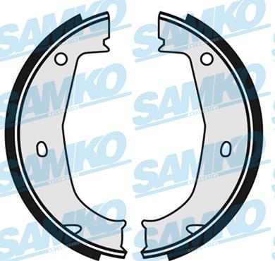 Samko 84685 - Fékpofakészlet parts5.com