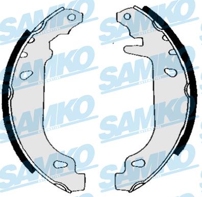 Samko 84880 - Fékpofakészlet parts5.com