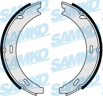 Samko 84730 - Fren pabuç takımı parts5.com