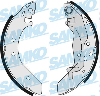 Samko 86040 - Sada brzdových čeľustí parts5.com