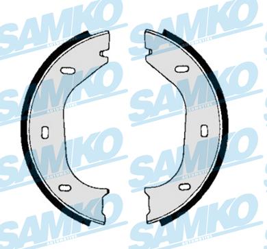 Samko 80010 - Set saboti frana parts5.com