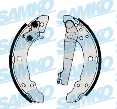 Samko 80140 - Juego de zapatas de frenos parts5.com