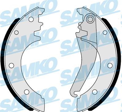 Samko 81052 - Garnitura zavorne celjusti parts5.com