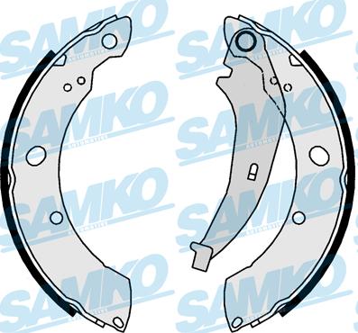 Samko 81016 - Set saboti frana parts5.com