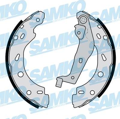 Samko 81191 - Garnitura zavorne celjusti parts5.com