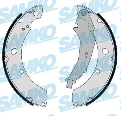 Samko 81182 - Fékpofakészlet parts5.com