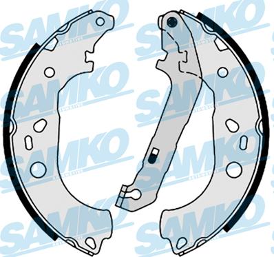 Samko 88600 - Brake Shoe Set parts5.com