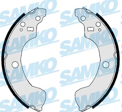 Samko 88870 - Set saboti frana parts5.com