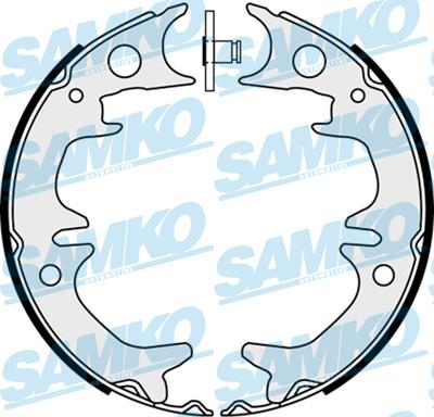 Samko 88380 - Brake Shoe Set parts5.com