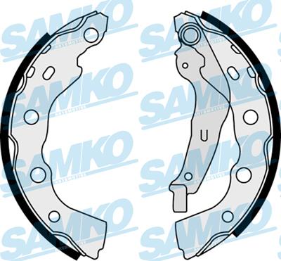 Samko 87990 - Brake Shoe Set parts5.com