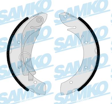 Samko 87420 - Juego de zapatas de frenos parts5.com