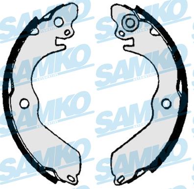 Samko 87020 - Zestaw szczęk hamulcowych parts5.com