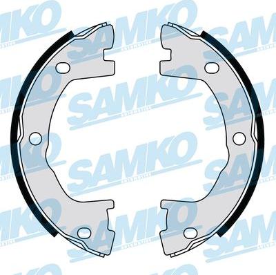 Samko 87800 - Комплект тормозных колодок, барабанные parts5.com