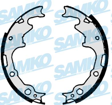 Samko 87240 - Juego de zapatas de frenos parts5.com