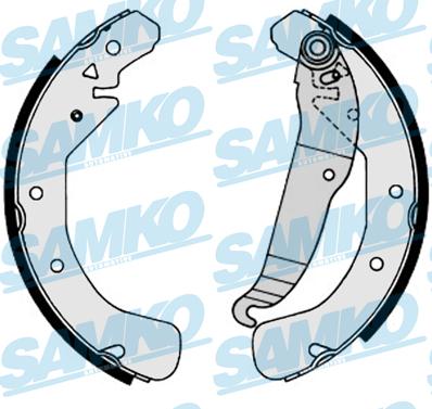 Samko 87200 - Brake Shoe Set parts5.com